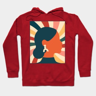 Women's Retro Design Hoodie